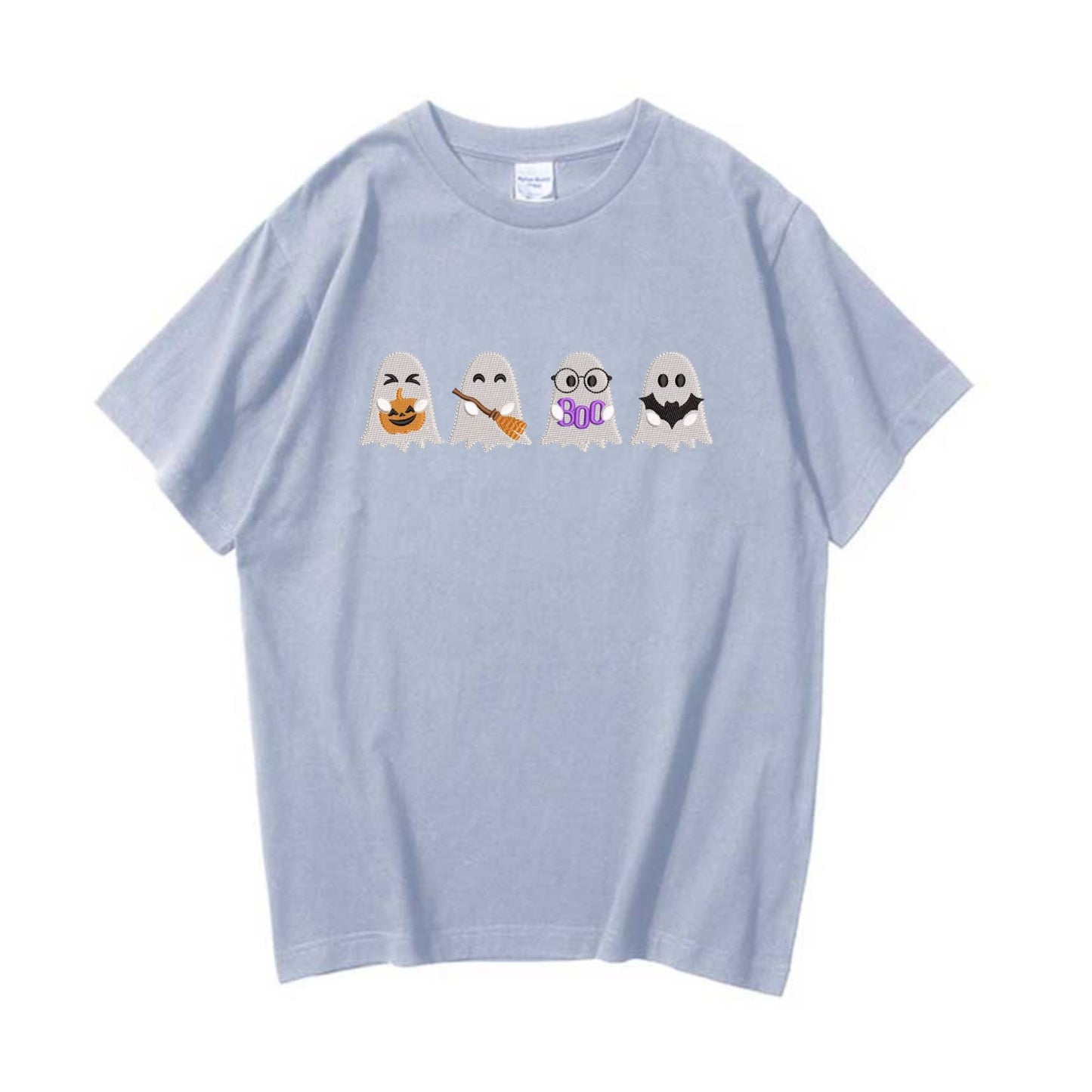cute ghosts embroidered sweater