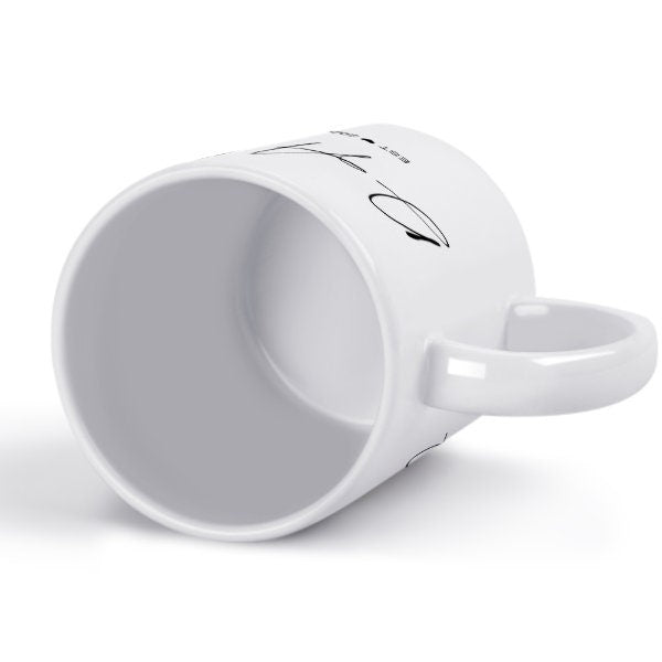 custom dad mug Est year