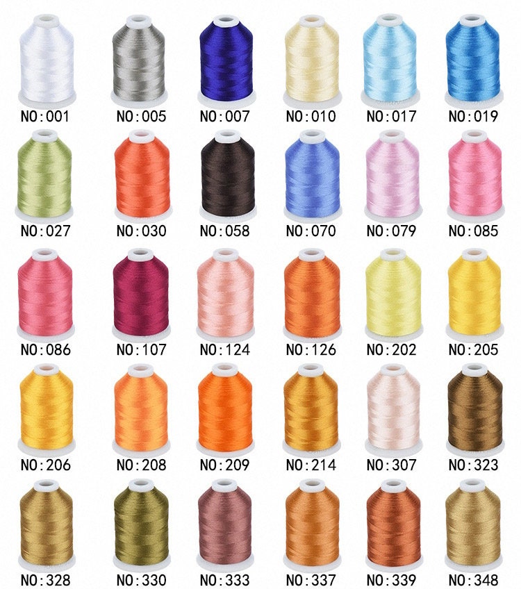 thread color chart