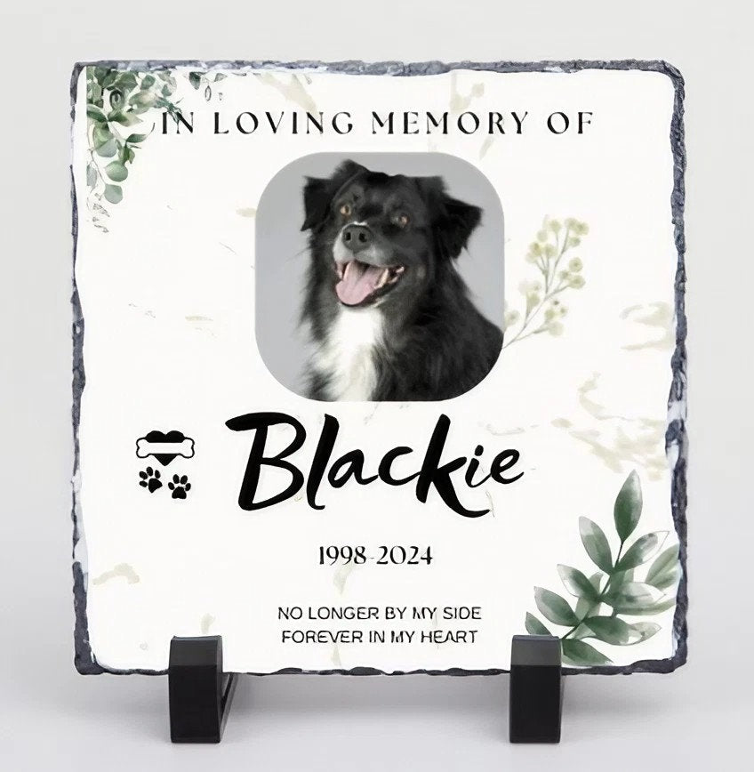 pet memorial plaque