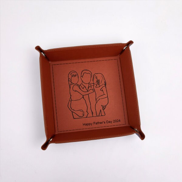 Leather Valet Tray