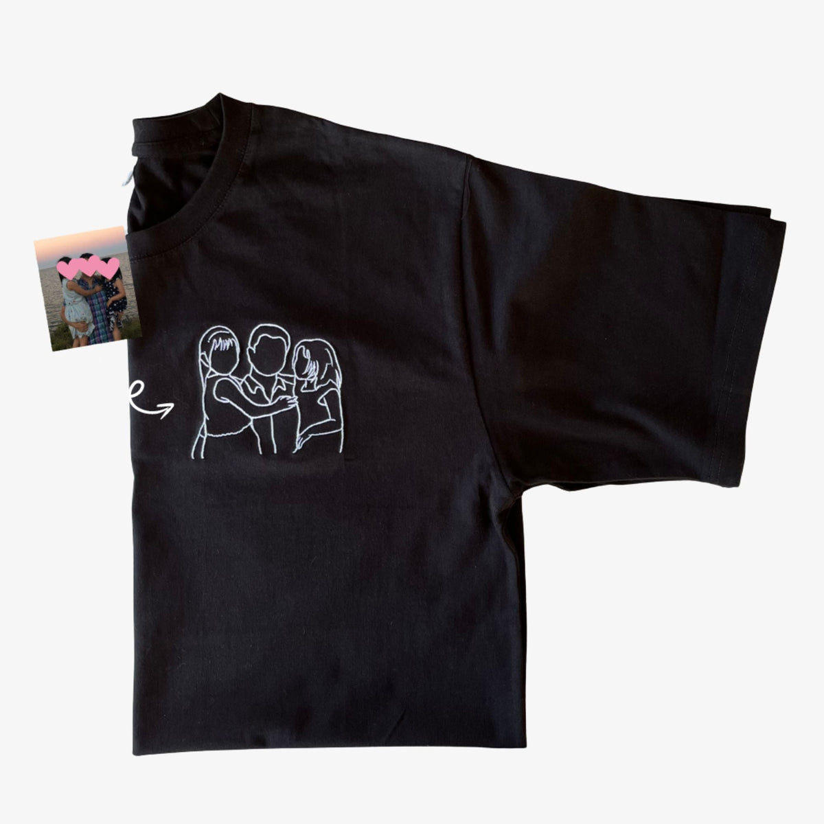 Photo Outline Embroidery