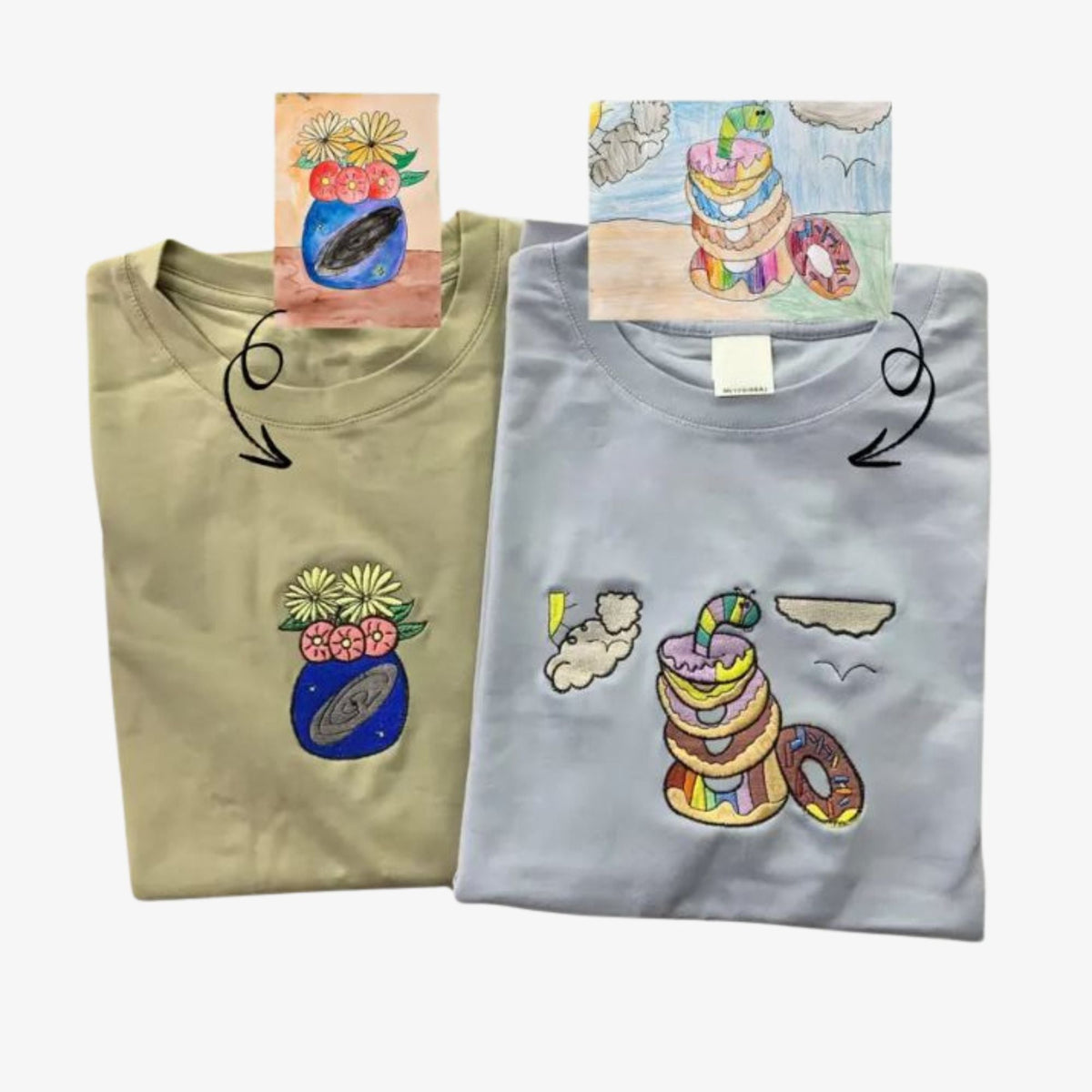 Kids' Drawing Embroidery