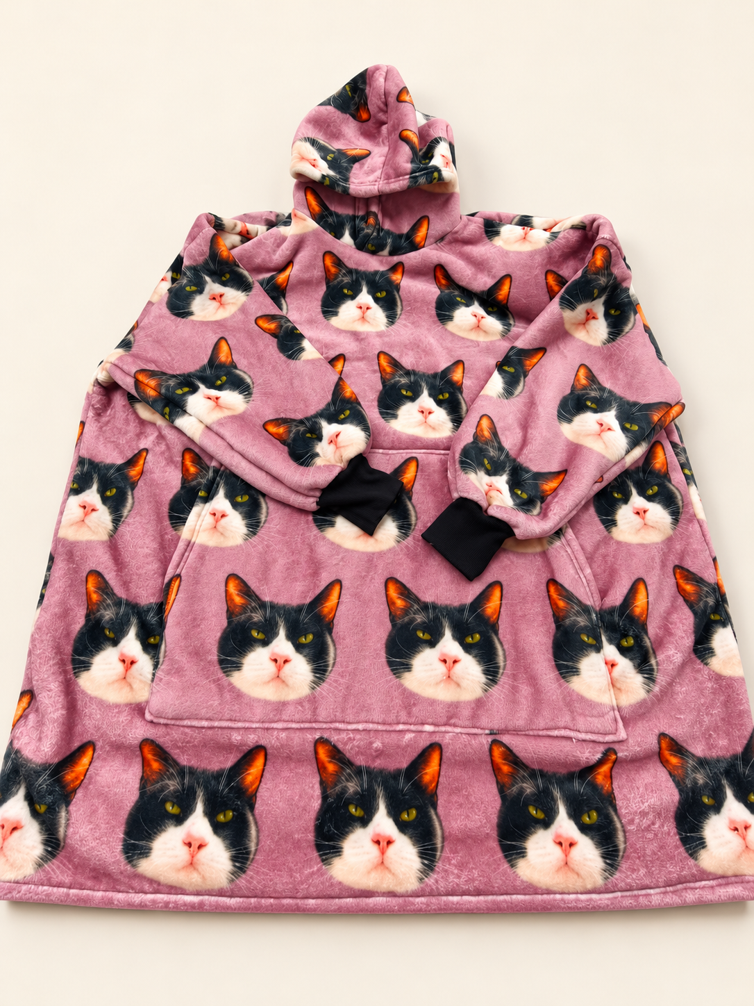 Personalised Pet Photo Wearable Blanket Hoodie