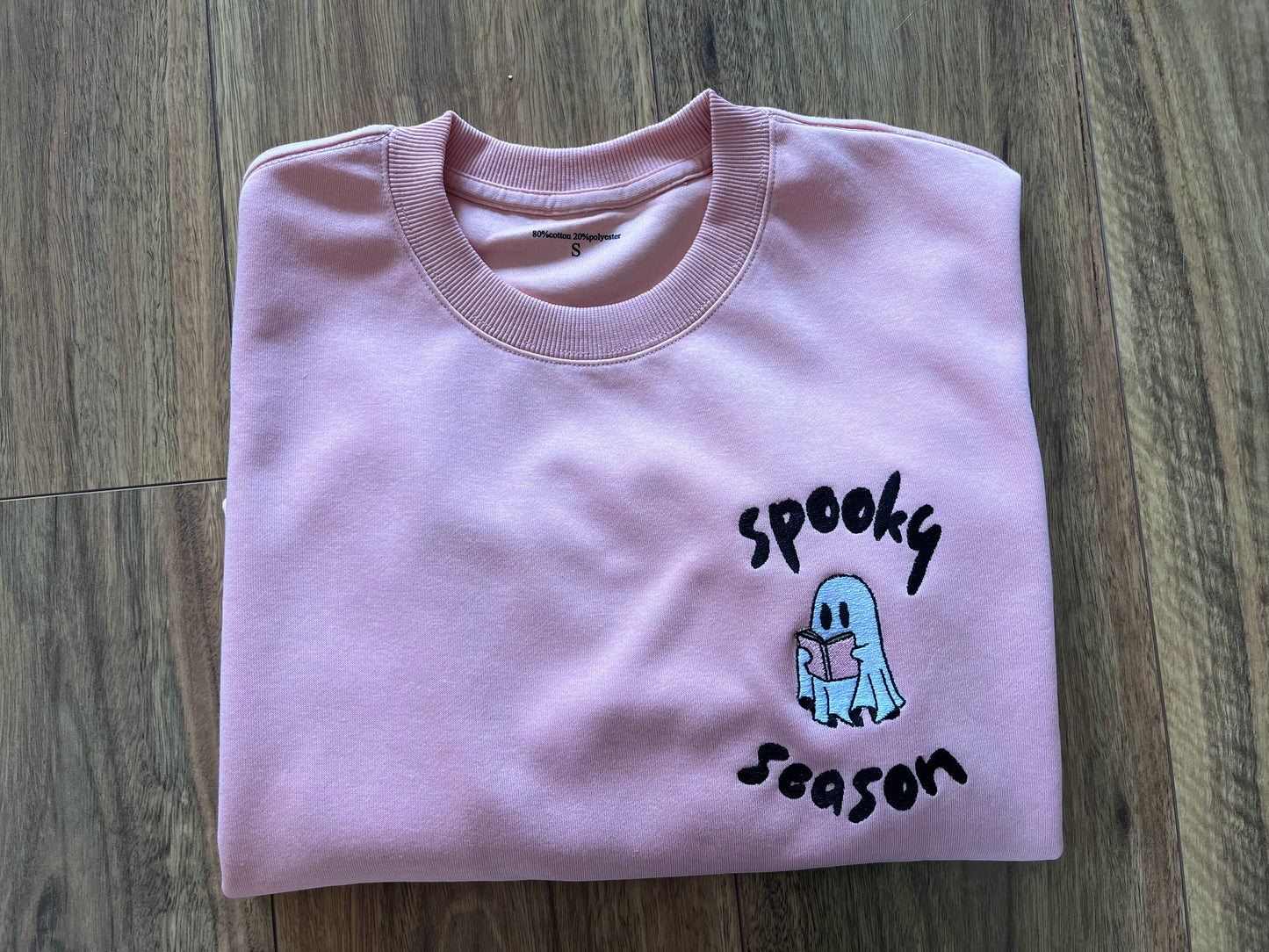 Embroidered Cute Ghost Series Halloween Sweatshirt/Tshirt/Hoodie