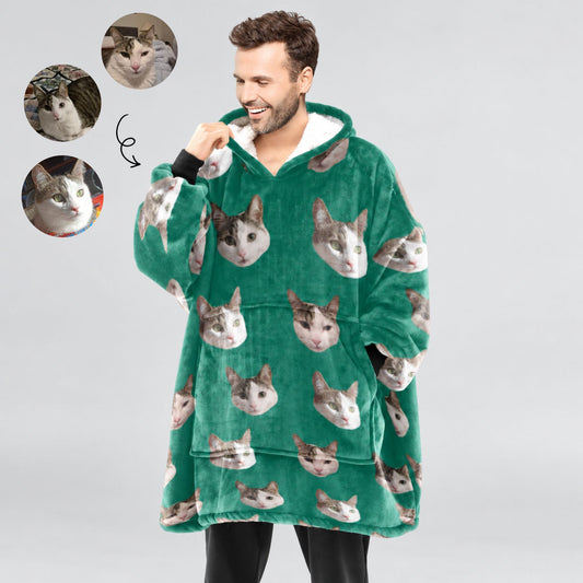 Personalised Pet Photo Wearable Blanket Hoodie