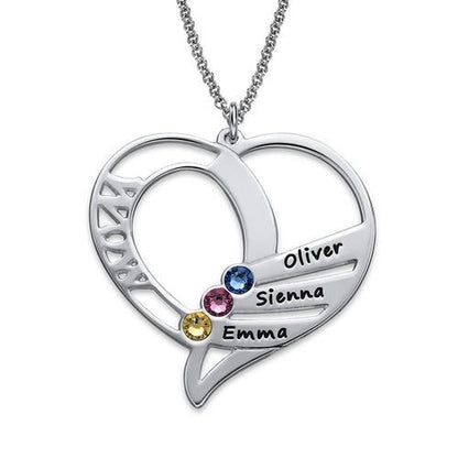 custom names necklace for Mom