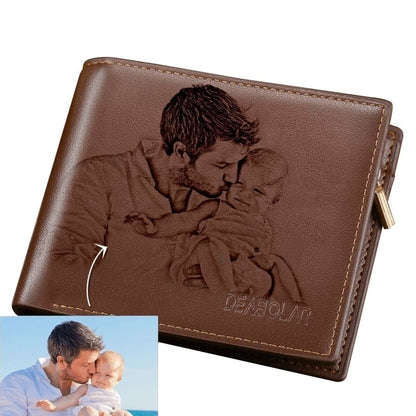 custom photo wallet for men