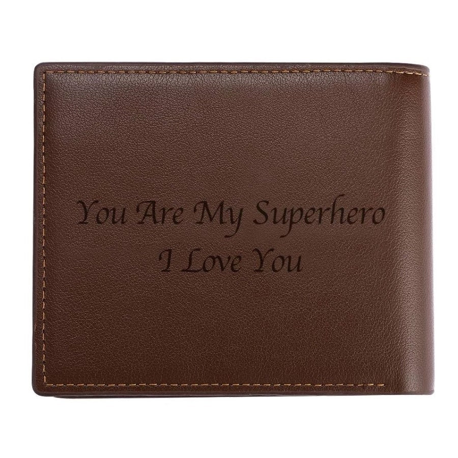 custom photo wallet for men