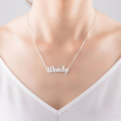 custom name necklace