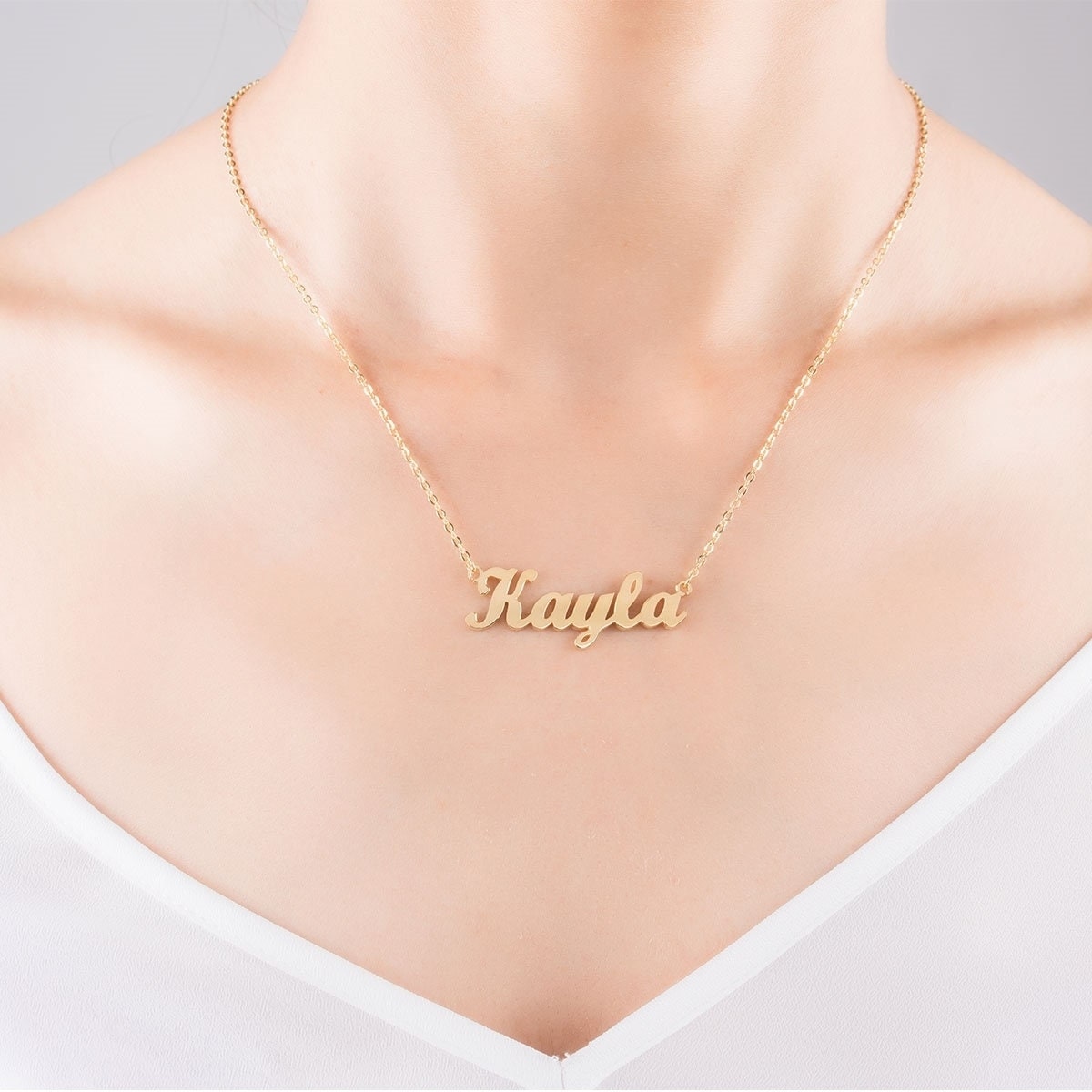 custom name necklace