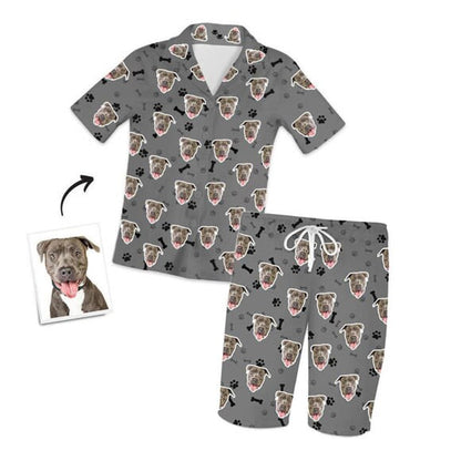 custom pet photo pyjama set