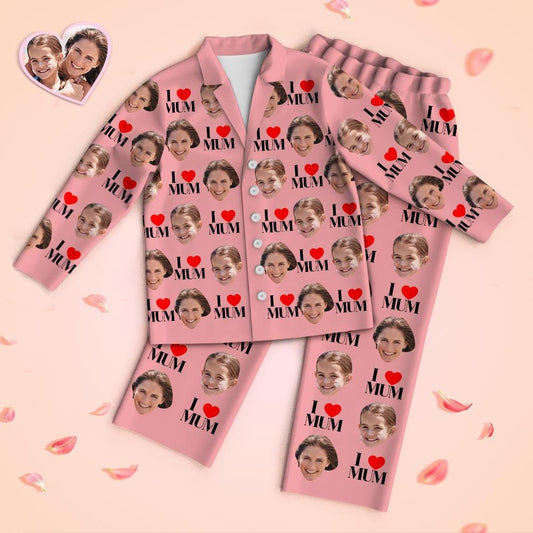 custom photo pajama for Mum