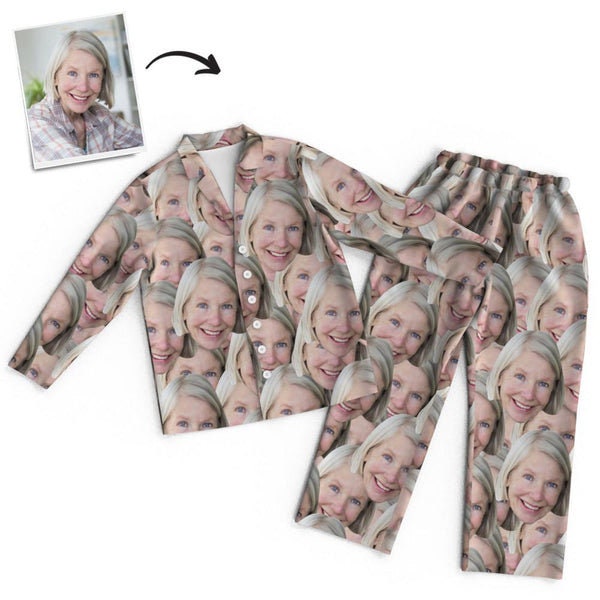 custom photo pajama set