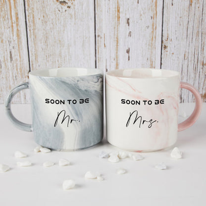 custom couple mug soon to be Mr Mrs