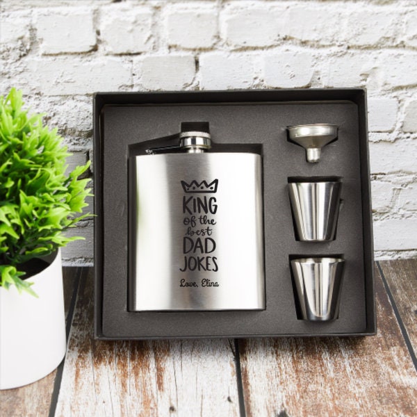 Custom Silver Stainless Steel Hip Flask