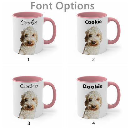 Custom Pet Portrait Art Coffee Mug