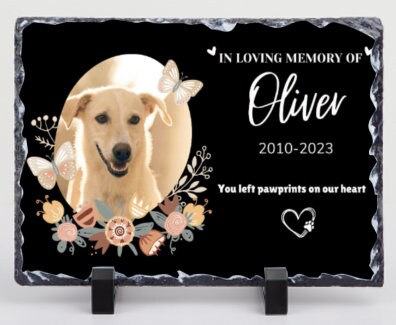 pet memorial plaque