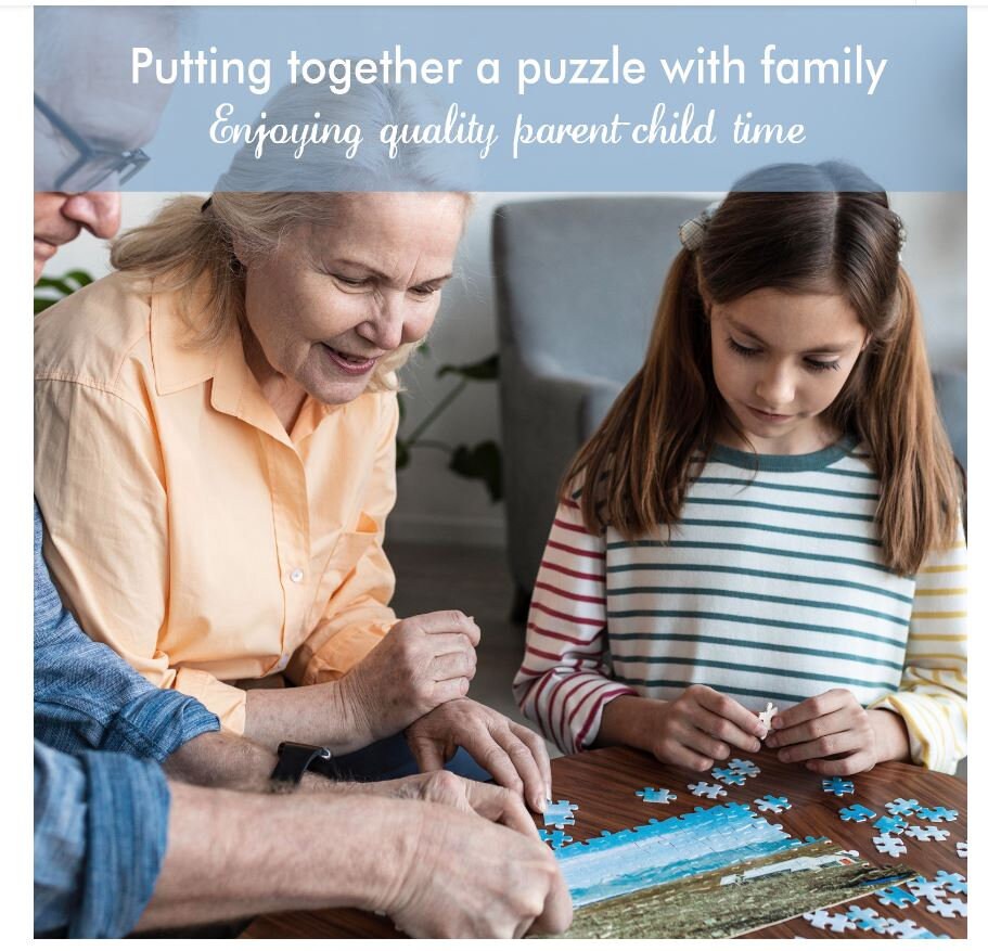 Custom Photo Wooden Puzzle 35PC 300PC 500PC 1000PC 1500PC