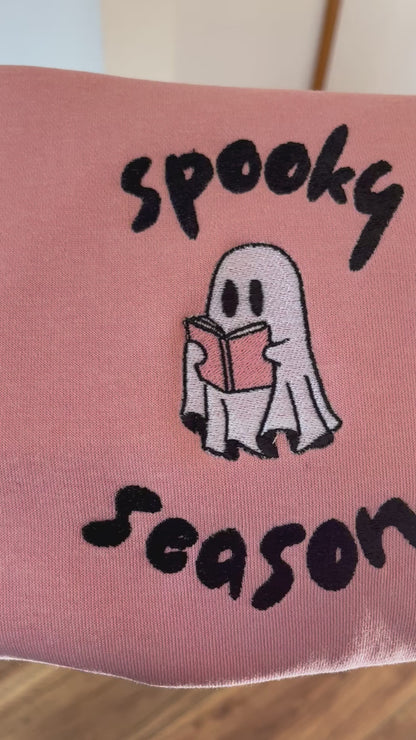 Embroidered Cute Ghost Series Halloween Sweatshirt/Tshirt/Hoodie